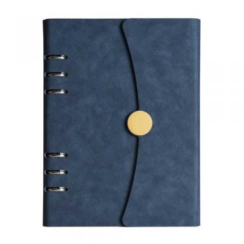 A5活頁皮革收納商務筆記本